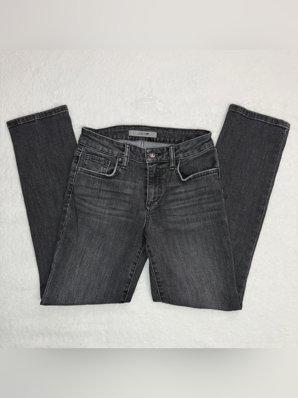 Joe's Jeans Dark Gray Slim Straight Jeans - Size 24”